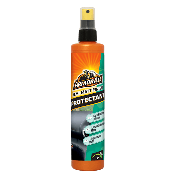 Spray Limpia Salpicaderos de Coche, 400ml, 7x25cm, Efecto Mate (Frutal)