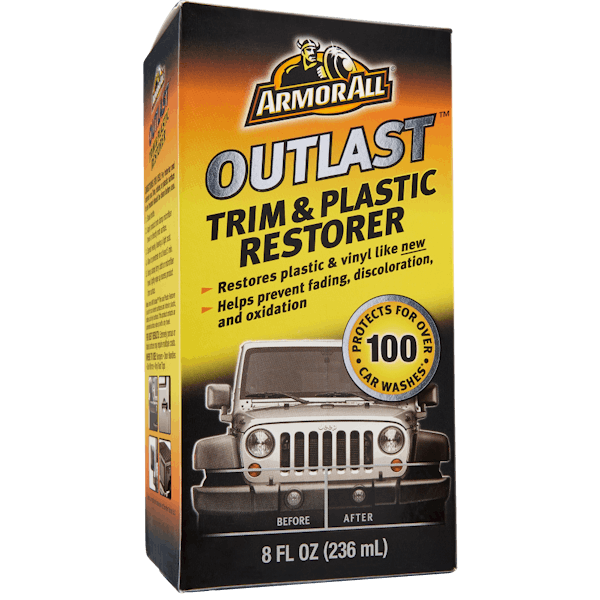 ULTIMATE Black Plastic Restorer Non-greasy Versalite W/ Car UV