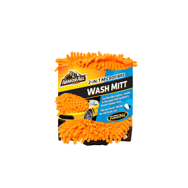 2 in 1 Microfibre Noodle Wash Mitt Image 1