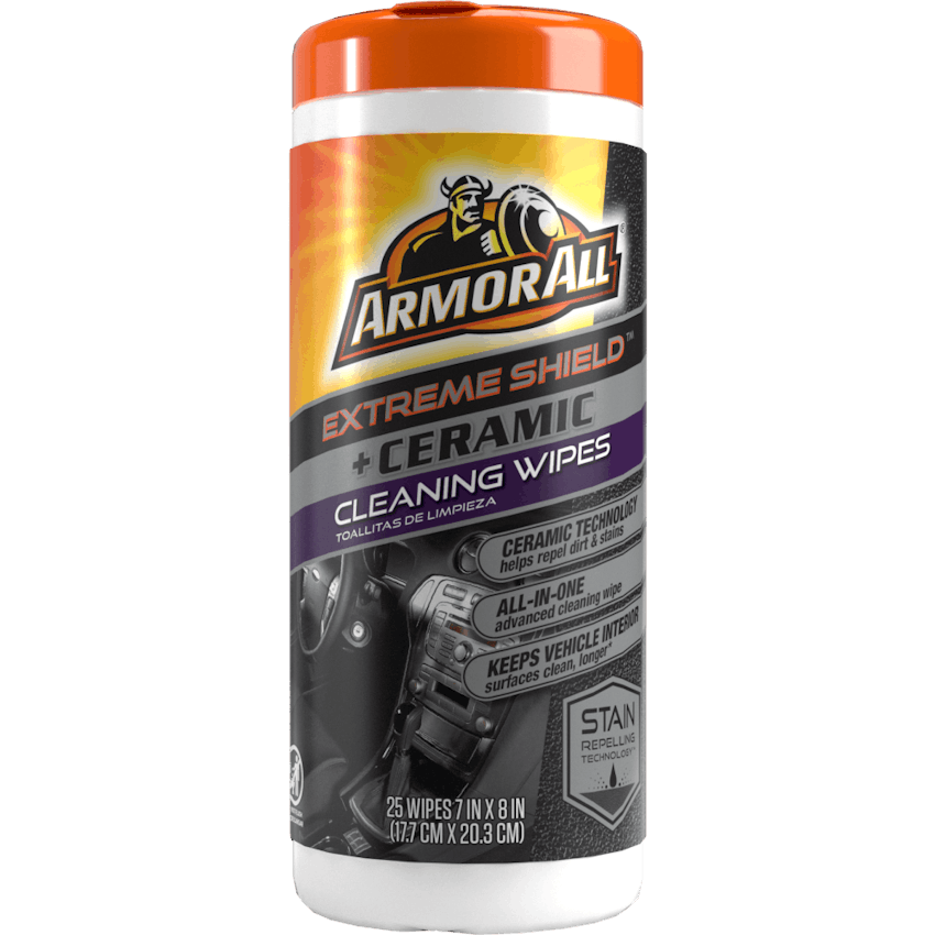 Armor All 15ct Clean Up Wipes Automotive Interior Cleaner