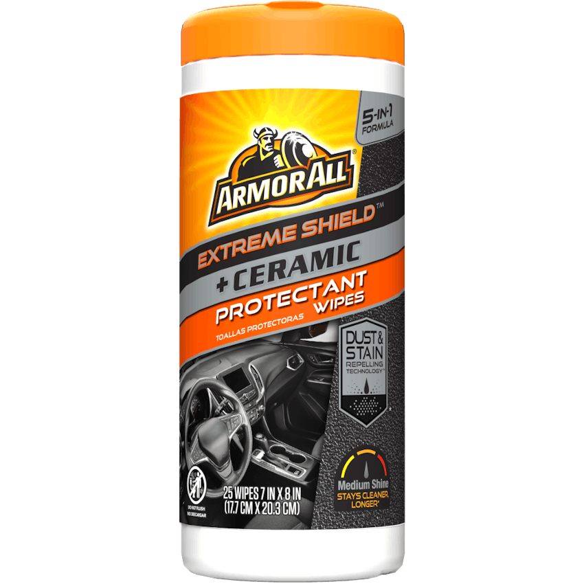  Armor All Glass Cleaner with Anti-Fog Wipes - Car