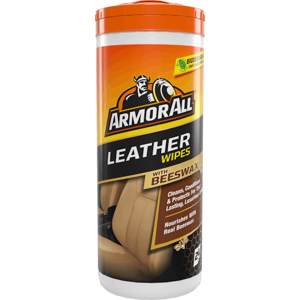 Armor All® Leather Wipes With Beeswax Image 1