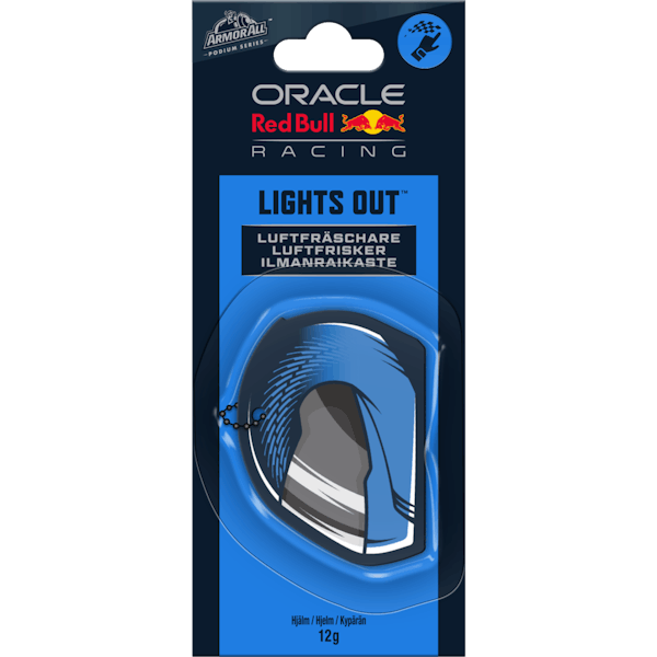 Hanging Helmet Air Freshener – Lights Out Image 1