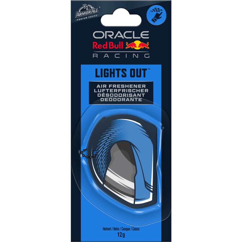 Hanging Helmet Air Freshener – Lights Out